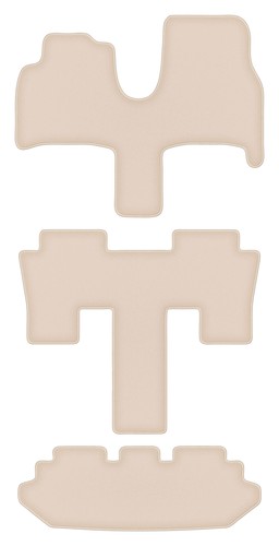 Tapis sol velours beige - tapis,