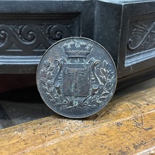 ancienne medaille bronze toul comice agricole 1909 4,5 cm