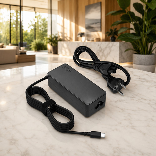 Chargeur usb 65w - usb-c, compatible