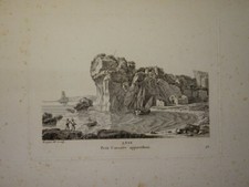 BELLE GRAVURE PAYSAGE MARINE