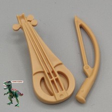 Playmobil instrument de musique médiéval-violon-trouvateur-joueur-alto-musicien