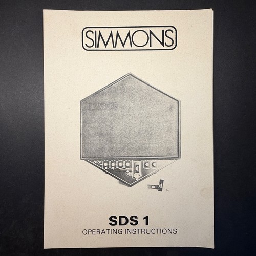 Vintage simmons sds - vintage, sds-1