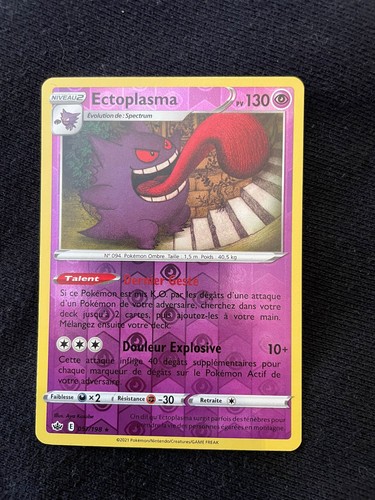 Carte pokémon ectoplasma - carte,
