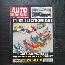 AUTO HEBDO 821 renault SAFRANE