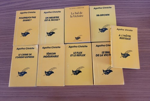 Agatha christie lot 9 - christie, de