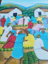 Peinture primitive Haïtienne