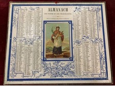 CALENDRIER ALMANACH PTT 1903 ( Edit vilain)