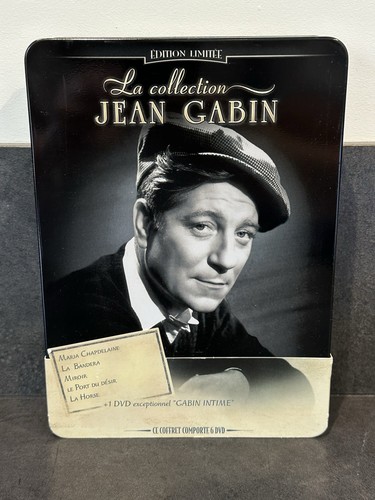 Jean gabin coffret metal dvd - jean,