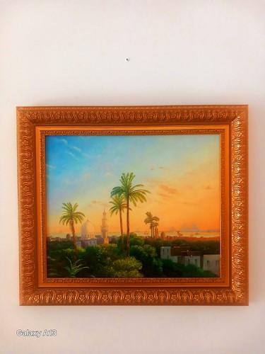 tableau paysage encadre