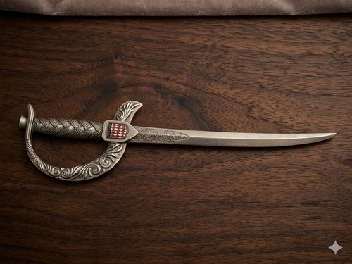 Ancien coupe papier sabre - ancien, de