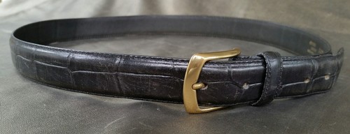 Ceinture boucle chromée - ceinture/boucle, neuve