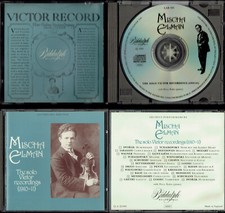 CD ★ Mischa Elman - The Solo Victor Recordings (1910-11) ★ CD RARE BIDDULPH 1990