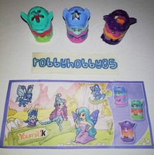 Série Complète Troll (DV084 - DV087) + 3 BPZ Kinder Surprise Italie 2019/2020