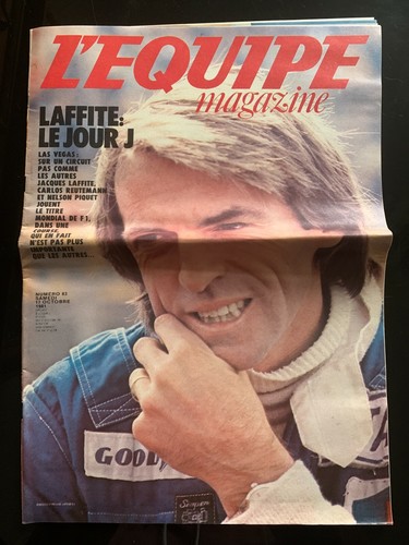Equipe magazine 10 1981 - magazine, 17/10/1981