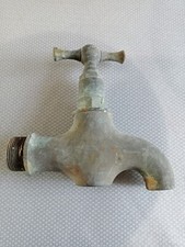 Ancien Gros Robinet En Laiton