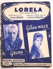 Partition vintage sheet music