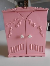 ANCIEN JOUET ARMOIRE BARRIGUITAS ROSE POUPEE