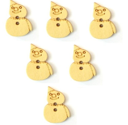 Lot boutons bois - lot, 6