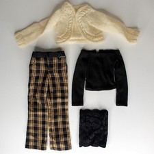 OOAK BJD Doll Outfit Black 4