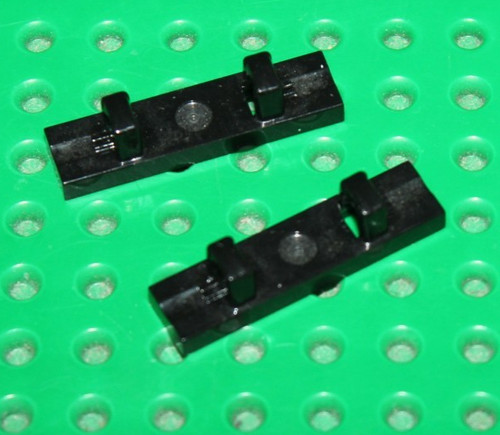 Lego black hinge 1x4 ref - lego,