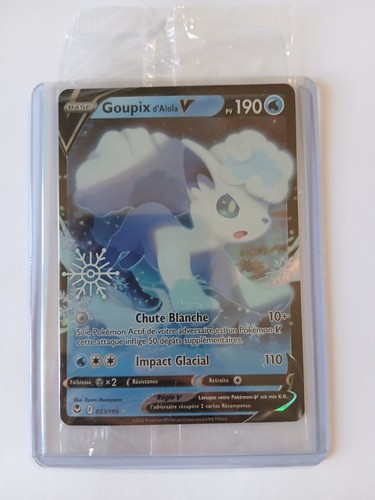 Carte pokémon goupix - carte,