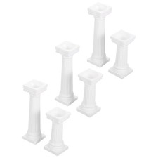  6 Pcs Colonne Romaine Colonnes Décoratives Décoration De Table Pilier