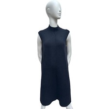 Rick Owens  FW 2011 Limo Cashmere Black Dress One Size  fits XS to M