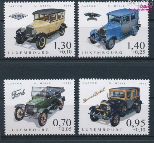 Timbres luxembourg 2016 - luxembourg, mi