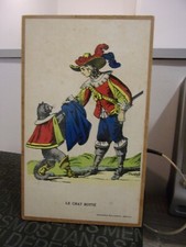 CARDER CREVURE LE CHAT BOTTE IMAGERIE PELLERIN ÉPINAL ANCIEN 