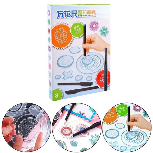 Kit motifs spirographes - kit, de