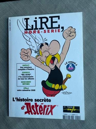 Uderzo astérix lire - uderzo,