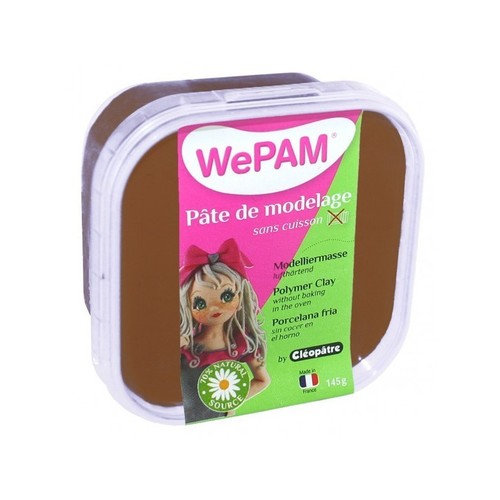 Pâte modeler marron - à,