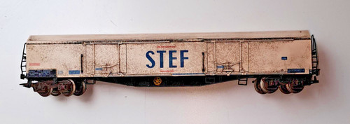 Wagon frigo patiné - patiné, ho