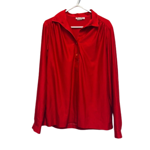Vintage chemise rouge 12 - 70's,