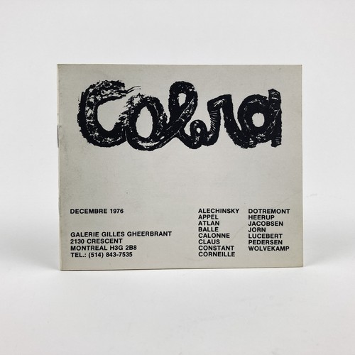 Cobra décembre 1976 galerie - dÉcembre,