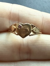 Ancienne Bague Plaquer Or 18k