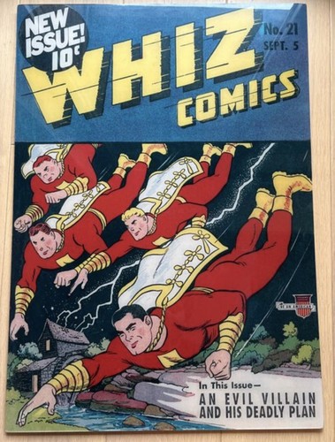Tableau whiz comics - tableau,