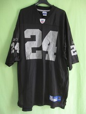 Maillot Raiders Oakland Reebok Charles Woodson #24 Football Americain - XL