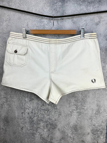 Short tennis blanc vintage - de,