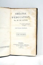 LIVRE ANCIEN GENLIS THEATRE