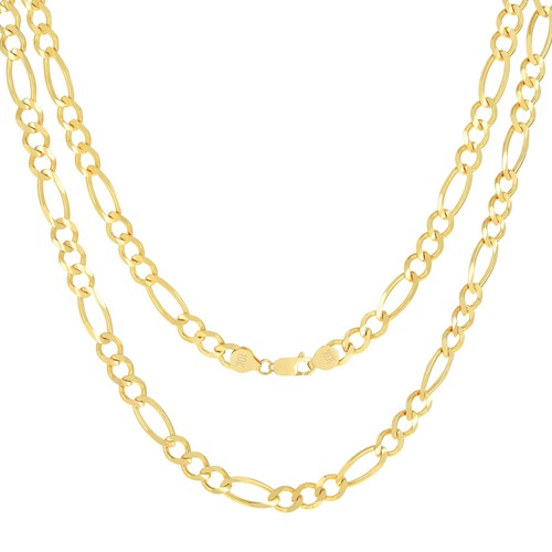 Collier chaîne figaro - collier, en