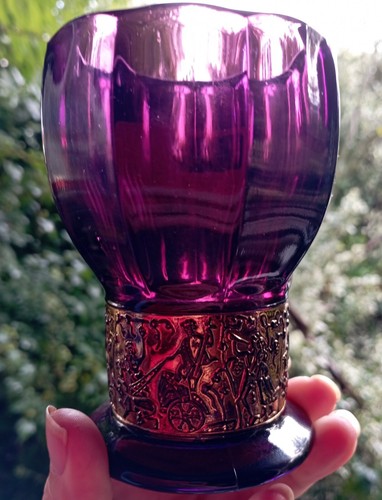 Vase violet améthiste - , de