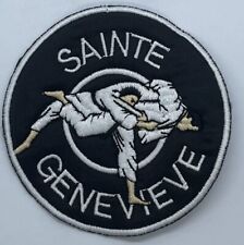 ÉCUSSON/PATCH - JUDO CLUB - SAINTE GENEVIÈVE - diam 8cm. !!  (E2)