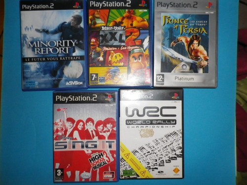 Lot jeux ps2 complet - jeux,