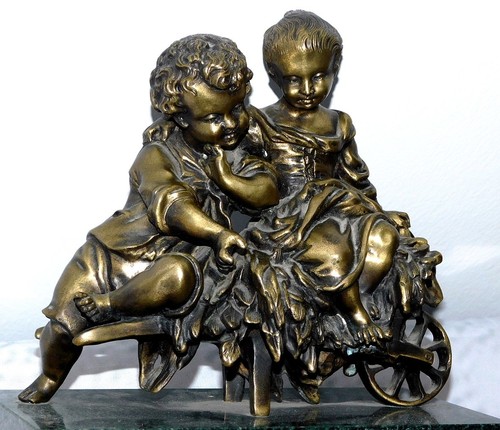 Ancienne sculpture bronze - ancienne,