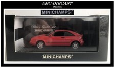 VW CORRADO G60 Rouge vernis 1990 -  1:43 MINICHAMPS 400055600