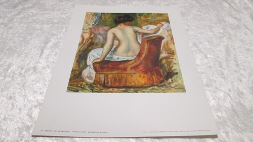 Ancienne lithographie renoir - ancienne,