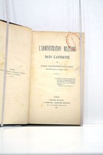 LIVRE ANCIEN ADMINISTRATION