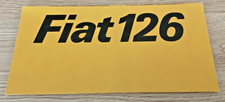 Brochure de vente FIAT 126  -