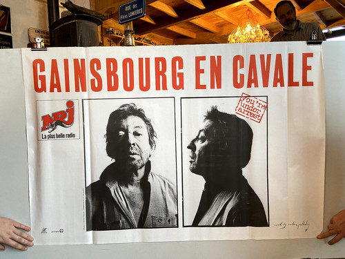 Affiche originale serge - originale,